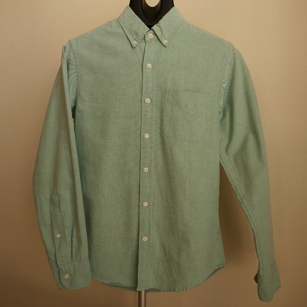 J.Crew Traditional-Weight Slim Fit Oxford Long Sleeve Shirt